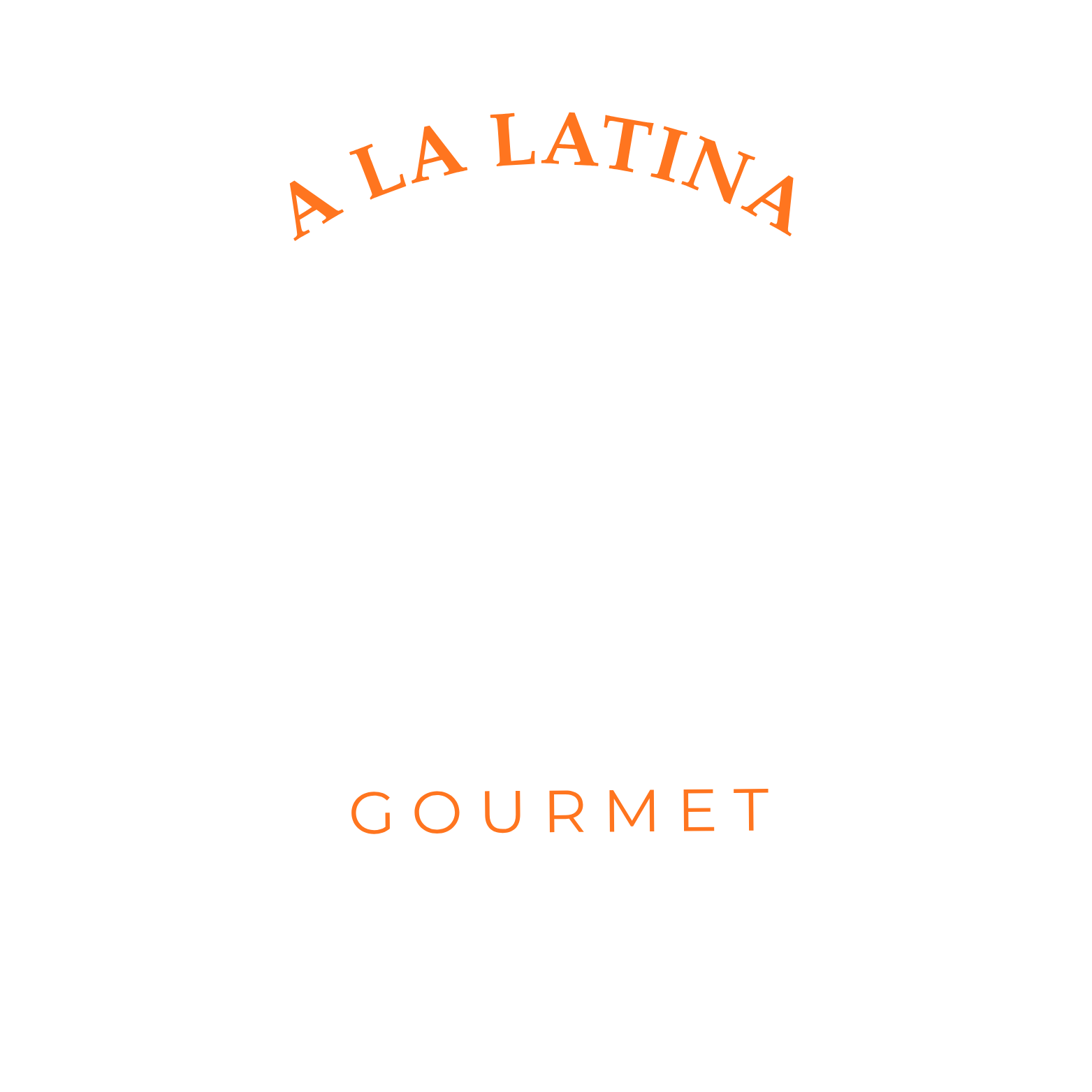 A la Latina Gourmet Logo